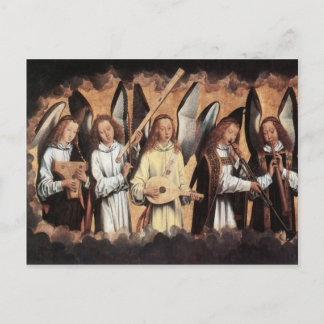 Angel Musicians Postcard