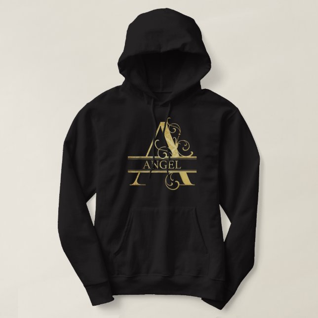 Angel Name T-Shirt Copy Hoodie (Design Front)