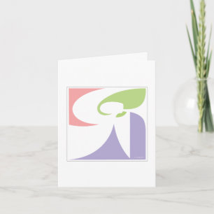 Angel note card