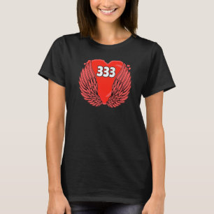 Angel Number 333 Sacred Geometry Spiritual Awakeni T-Shirt