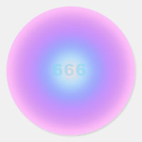 Angel Number 666 Reflect - Angel Numbers Gradient 