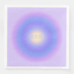 Angel Number 888 Balance - Angel Numbers Gradient  Napkin