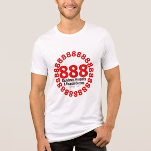 Angel Number 888 – Prosperity & Abundance  Tri-Blend Shirt