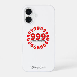 Angel Number 999 New Beginnings Spiritual  iPhone 16 Case