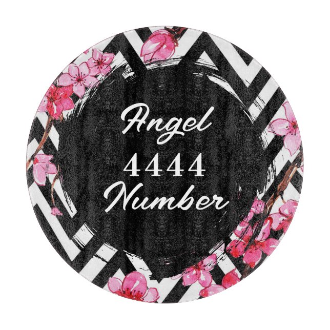Angel Numberr "4444"  Cutting Board (Front)