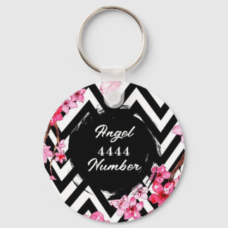 Angel Numberr "4444" Keychain