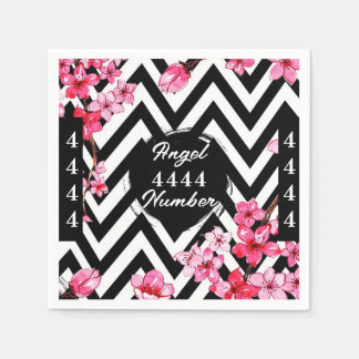 Angel Numberr "4444"  Napkin
