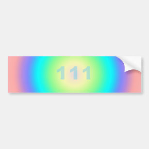 Angel Numbers 111 - Manifestation  Bumper Sticker