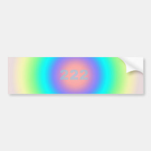 Angel Numbers 222 - Balance and Harmony  Bumper Sticker