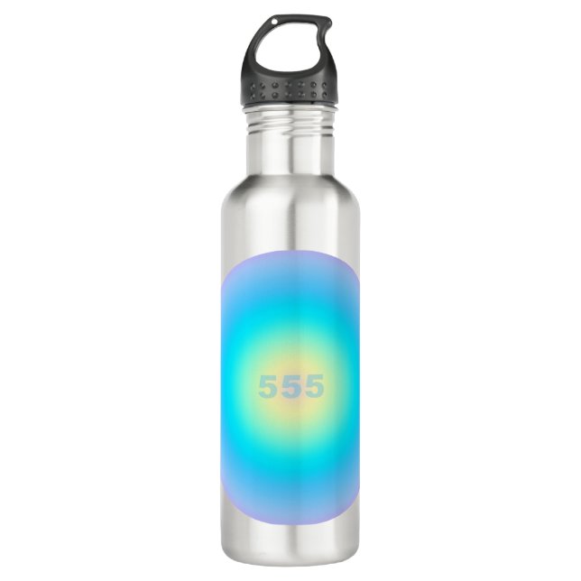 Angel Numbers 555 - New Beginnings  710 Ml Water Bottle (Front)