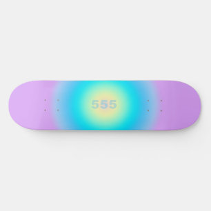 Angel Numbers 555 - New Beginnings   Skateboard