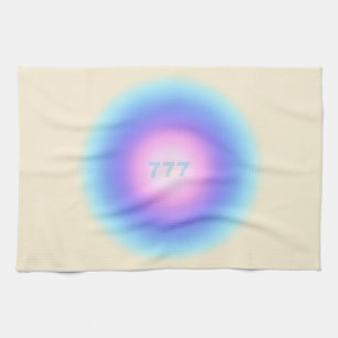 Angel Numbers 777 - Good Fortune Kitchen Towel
