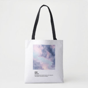 Angel Numbers, Growth, Angel Number 222 Tote Bag