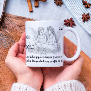 Angel Numéro 333 - Support - Mug Avec Citation