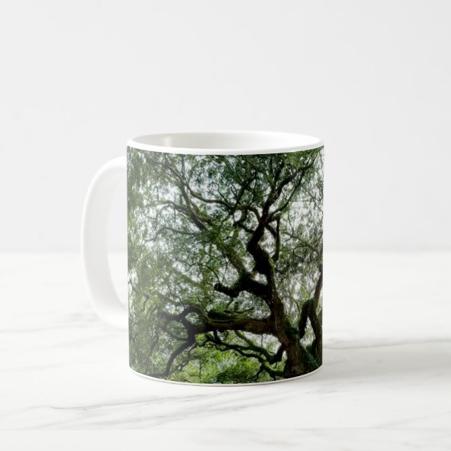 Angel Oak Tree, John's Island, SC Coffee Mug (Front Left)