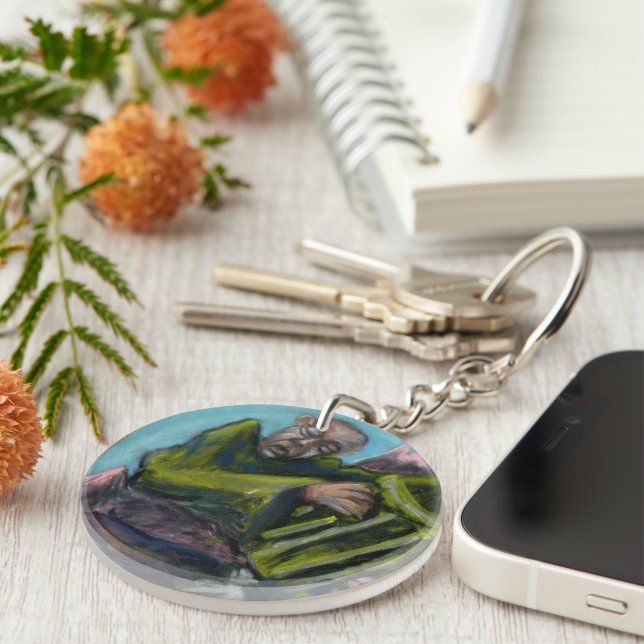 Angel of Compassion Keychain (Front Right)