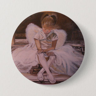 Angel of Dance 3 Inch Round Button