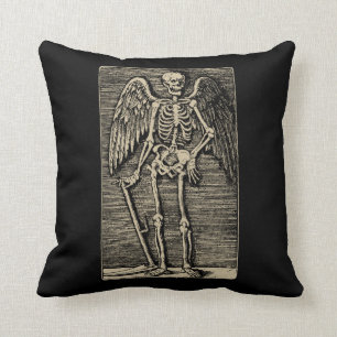 Angel of Death Throw Pillow