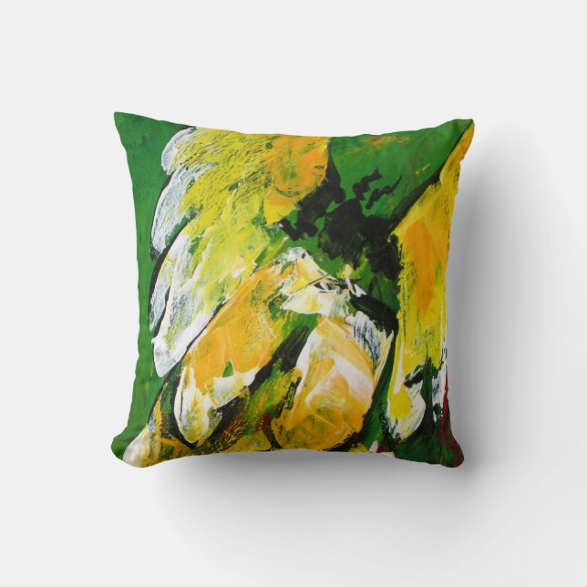 Angel of Delight 2010 Throw Pillow (Front)