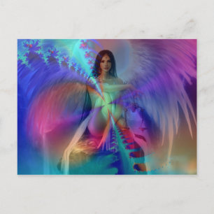 Angel of glory postcard