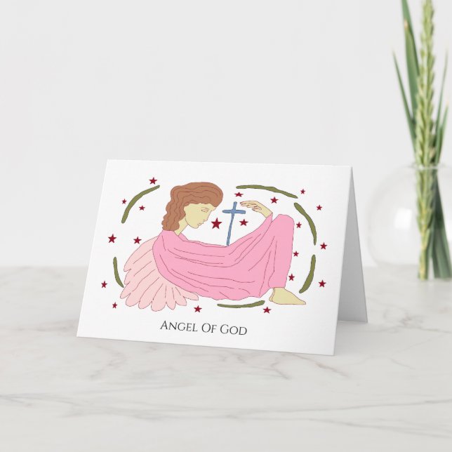 Angel of God Card (Front)