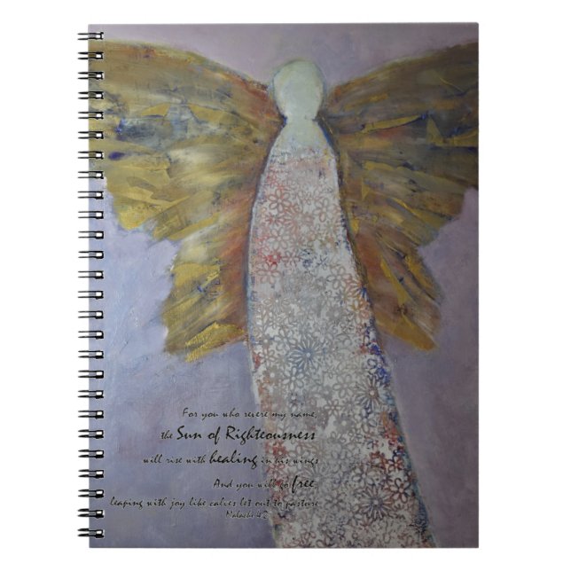 Angel of Healing Notebook (Front)