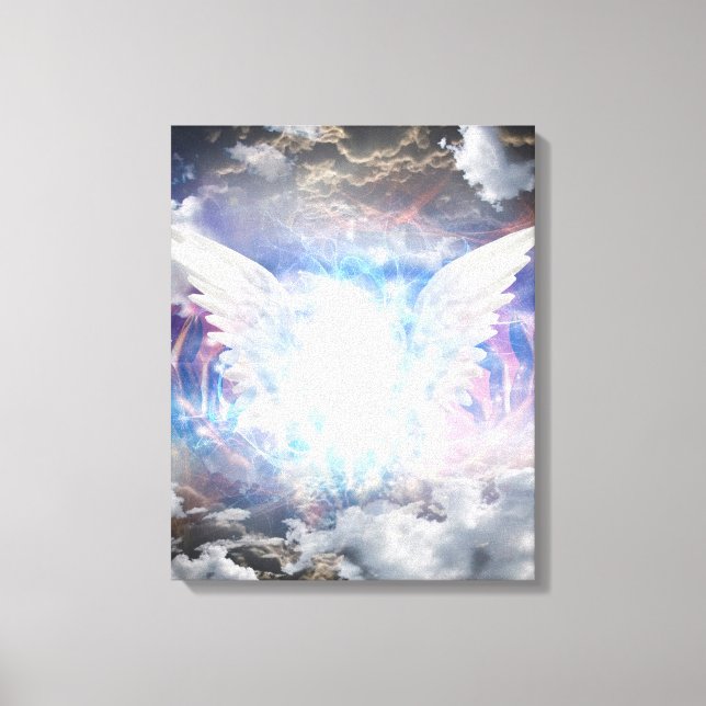 Angel of light canvas print (Front)