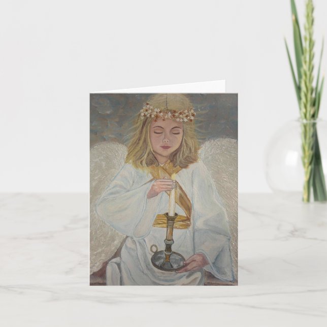 Angel of Light Holiday Card (Front)