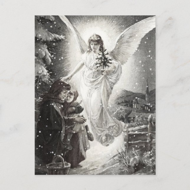 Angel of love postcard (Front)