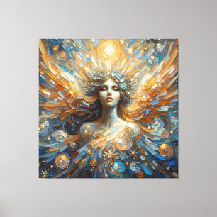 Angel of Mine Stretched Canvas Print