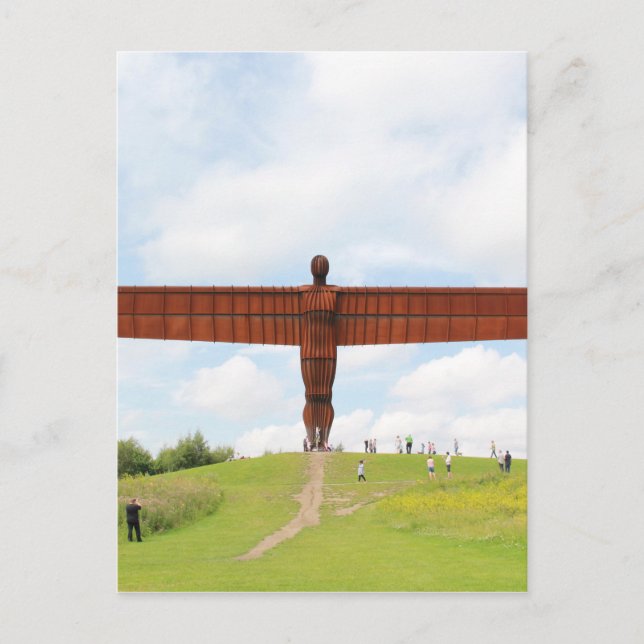 Angel Of North Postcard (Front)