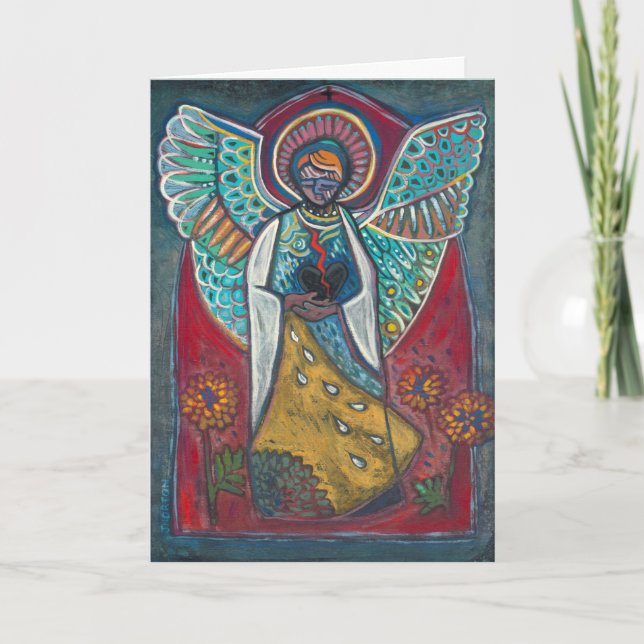Angel of the Broken Heart Bereavement Card (Front)