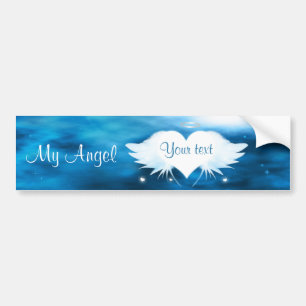 Angel of the Heart Bumper Sticker