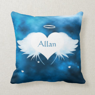 Angel of the Heart Polyester Throw Pillow 16 x 16