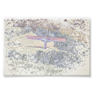 Angel of the North Artistic Impression Photo Print