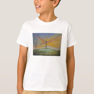 Angel of the North England Kids Tee Shirt