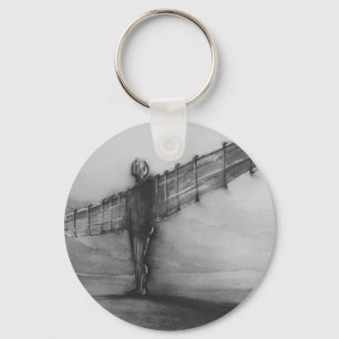 Angel of The North Keychain