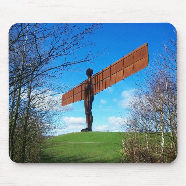 Angel of the North Mouse Pad (Front)