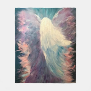 Angel of the Sea to match any decor Fleece Blanket