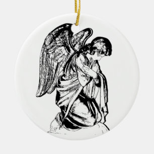 Angel on any colour ceramic ornament