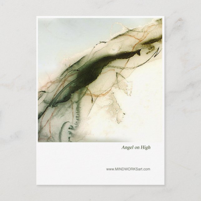 Angel On High Postcard (Front)