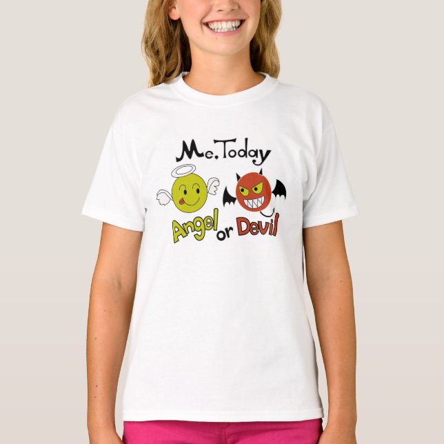 Angel or Devil T-Shirt (Front)