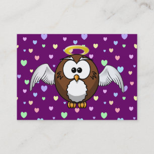 angel owl business card