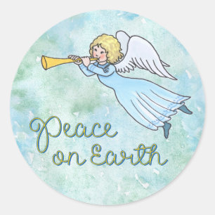 Angel Peace Sticker