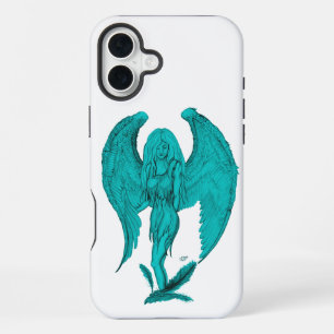 Angel , Pencil Drawing iPhone 16 Plus Case