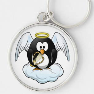 ANGEL PENGUIN KEYCHAIN