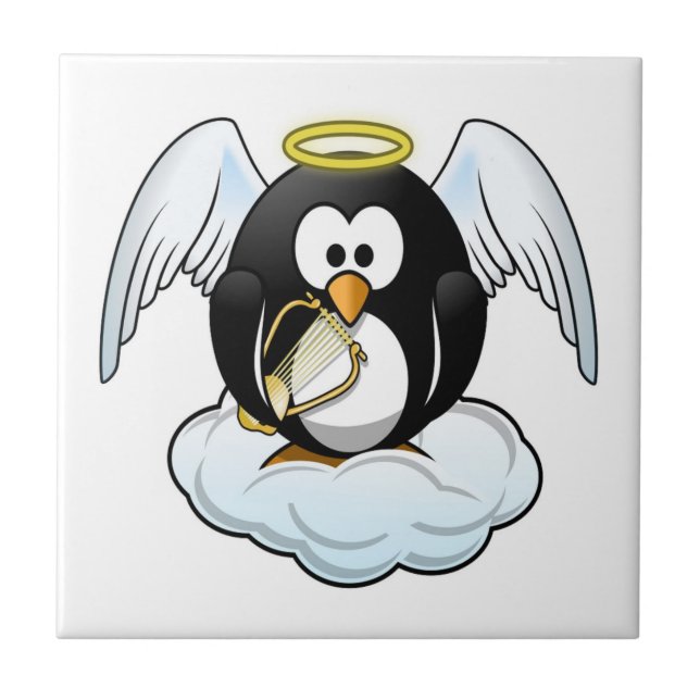 ANGEL PENGUIN TILE (Front)