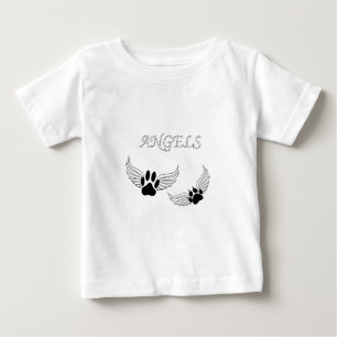 Angel Pet Paws Baby T-Shirt