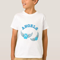 Angel Pet Paws In Blue