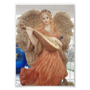 Angel photo print